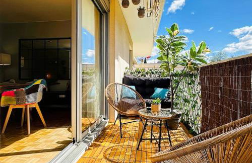 LOASIS -T4 Garage Clim Terrasse WIFI Centre-Ville - Foto 33