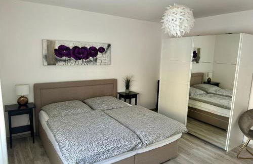 Traumhafte Kurstadt Apt Moderne 2ZKB Balkon P-Platz 7-24 Flexible Check-in - Foto 12