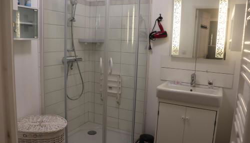 Villa des sables avec 1 studio pour 2 personnes pouvant être complété par une chambre avec sa salle de bain et WC si 4 personnes - Foto 4, Shower