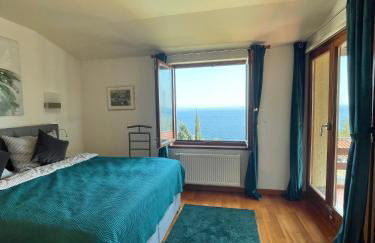 VILLA LOVRAN - 150 m to the beach - infinity pool - incredible sea view - fitness gym - Foto 17