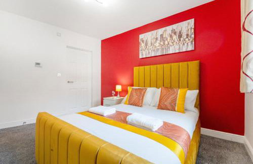 NEW! Stylish 5-Bed Apartment in Stockton-on-tees by Stay With Us, Perfect for Contractors & Large Groups, FREE Parking! - Foto 32