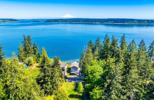 Oceanfront Retreat, Mount Rainier, King bed, Games - Foto 1