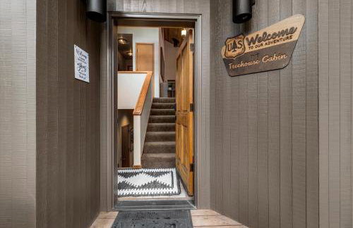 Treehouse Cabin Hot Tub Sauna Game Room - Foto 12