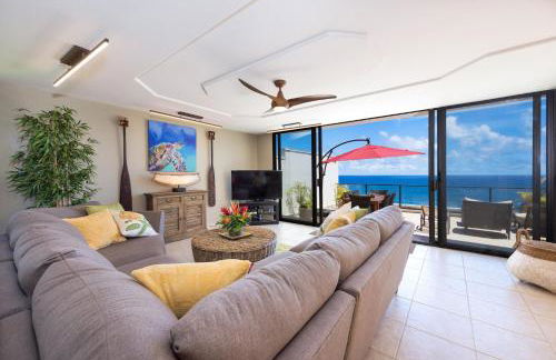 Puu Poa Ocean Bluff Condo, Incredible Views, Walk to Beaches, Pool & Tennis - Foto 5