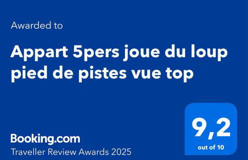 La joue du loup, aux pieds des pistes et vue sur montagnes - Photo 2