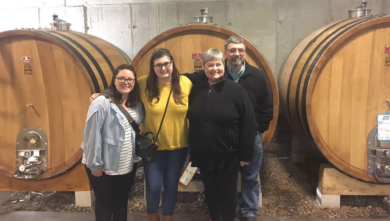 Una cantina vinicola della Languedoc