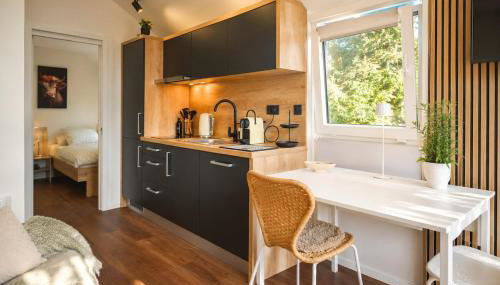 Forest Family House Garden Lodge-Tiny House mit viel Platz Natur Erholung - Foto 5, stove, pet friendly, minibar