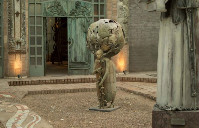 Visita à Casa do Escultor Roberto Rosas - Foto 7