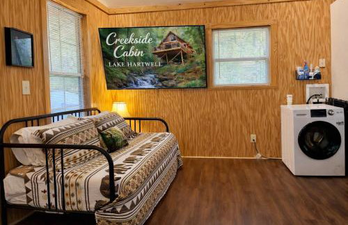 Romantic Cabin, Hot Tub, Lake Access, OutdoorLiving! - Foto 14
