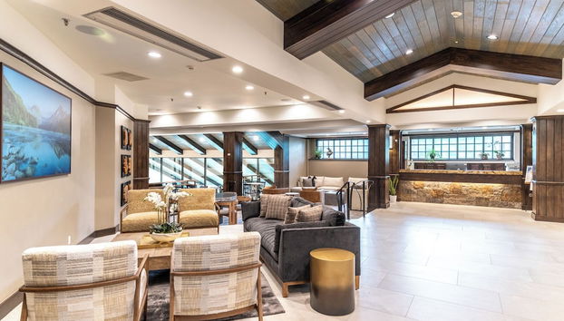 Zona de estar del vestíbulo