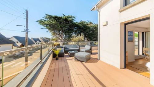 La Marinière - Terrasse et parking, proche plage - Foto 5