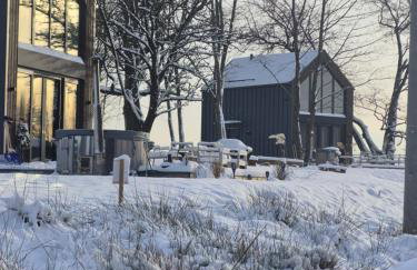 Vilanovka - domki z prywatną balią przy stawie i lesie - Foto 42