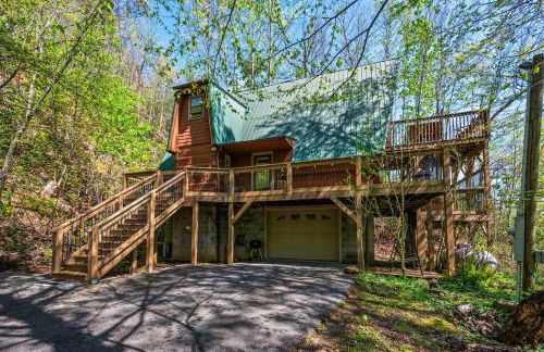 Charming A-Frame Cabin w Hot Tub & Mountain Views - Foto 46