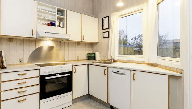 6 Person Holiday Home in Idestrup - Foto 4, Cocina privada
