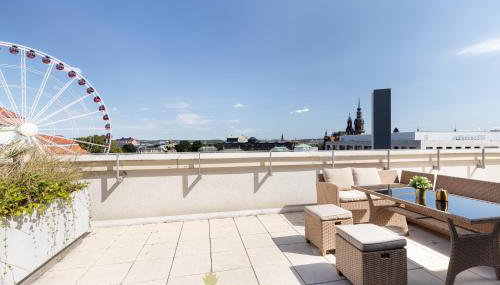 PINEAPPLE APARTMENTS - Penthouse am Zwinger - 162qm - 1x free parking - Foto 3
