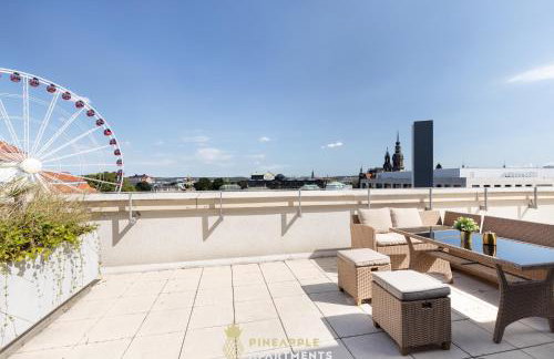 PINEAPPLE APARTMENTS - Penthouse am Zwinger - 162qm - 1x free parking - Foto 3