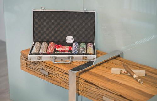 Tropic Love - Seezugang - Seesicht I BeachParadise I Massage - Trampolin - Light Show - Parken - Cinema Feeling - BBQ - Foto 68