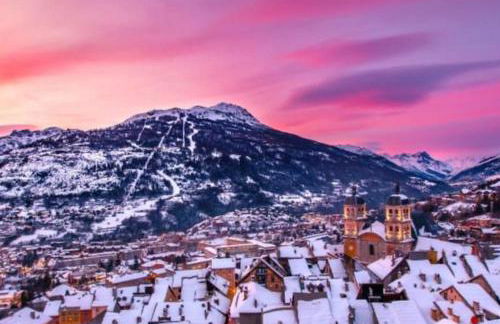 Serre Chevalier Chantemerle Vue Montagne - Foto 6