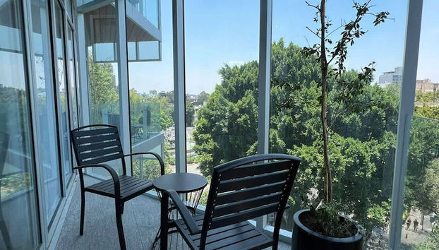 w Spectacular Loft w Perfect View in Roma Norte - Foto 3, Habitación