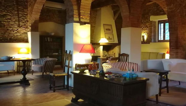 Zona de estar del vestíbulo