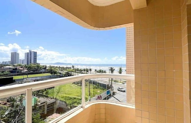 Pé na areia apto c vista mar e piscina - Foto 13