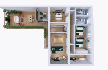 The Best Rent - Spacious three-bedroom apartment in the heart of Milan - Foto 39