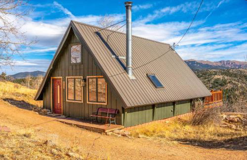 A-Frame Cabin with Hot Tub and Epic Pikes Peak Views - Foto 29