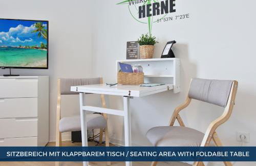 RtR Apartment Herne - Für bis zu 2 Personen - Voll ausgestattet - Zentrum - Smart TV - WIFI - Modern - Foto 11