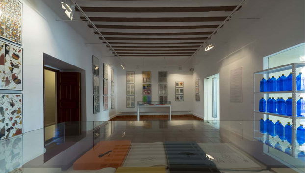 Una sala espositiva della Fundación Antonio Pérez