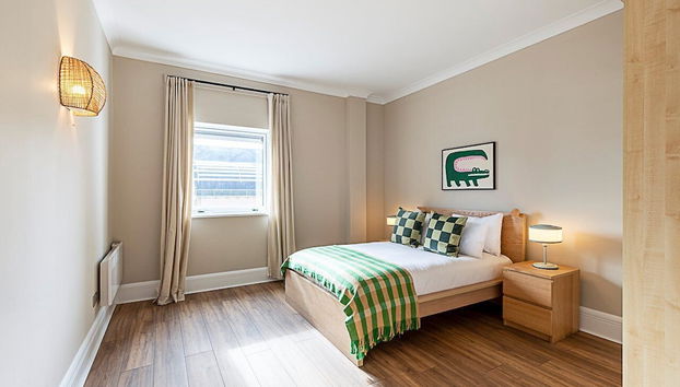 Bright and Stylish Riverside Haven in Canary Wharf - Foto 5, Habitación