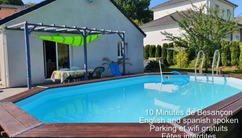 Villa du pic vert 105m2 , 4 chambres de plain-pied avec piscine à Montfaucon - Foto 5