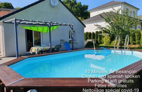 Villa du pic vert 105m2 , 4 chambres de plain-pied avec piscine à Montfaucon - Foto 5