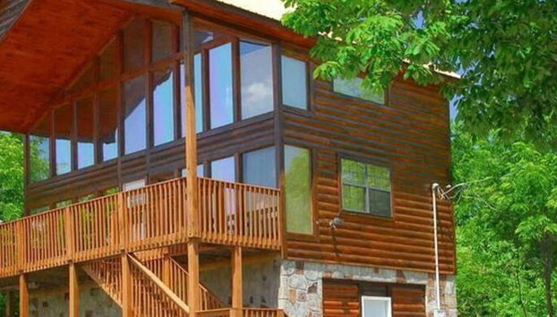 Gorgeous Cabin w Great Views Pool Game Room - Foto 5, Habitación