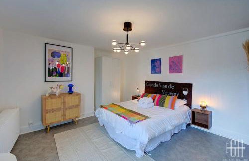 Grand Appartement - Proche Bord de Loire - Wifi - Foto 7