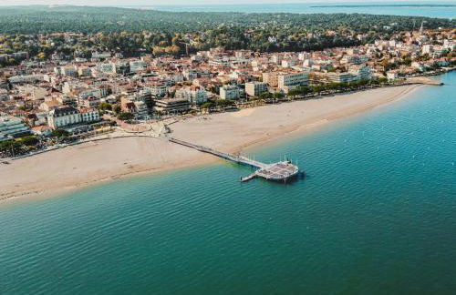 Appartement central 2 chambres, balcon, parking à Arcachon - FR-1-474-273 - Foto 14