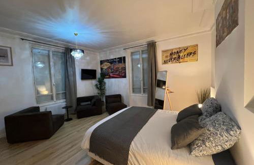 SC3 - Suite 50m2 - Confort Absolu à Enghien - Paris 15' - Casino à pied - Foto 7