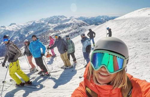 Montclar Appart 4 à 6 places - terrasse vue panoramique - idéalement situé - Foto 20