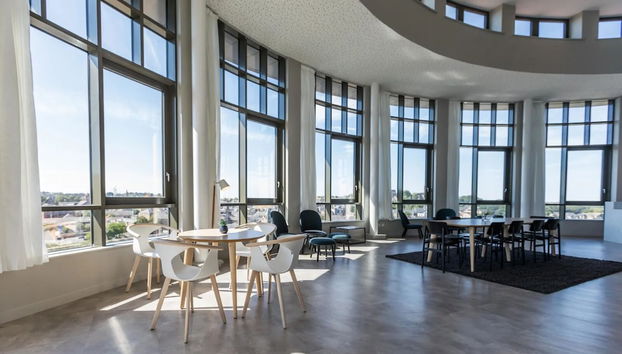 Sala de estar do lobby