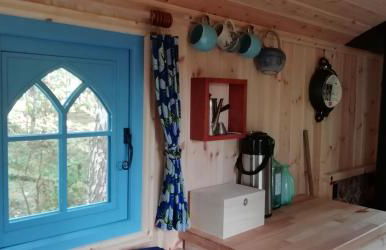 Sapphire forest garden shepherd’s hut - Foto 32