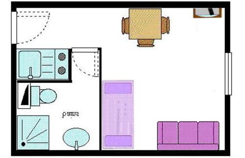 Studio cosy pour 2/3 pers., skis aux pieds, proche commerces et services à Val-Cenis - FR-1-508-235 - Foto 7
