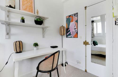 Charming Studio - HenriMartin Trocadero - BAIL MOBILITE - Foto 6