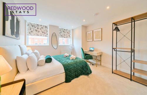 Brand New Premium Serviced Apartments, Free Parking, High-Speed WiFi By Redwood Stays - Foto 63