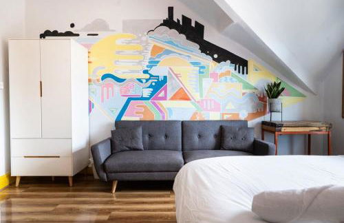 Vibrant 3 Bedroom Art Duplex Spacious & Unique - Foto 5