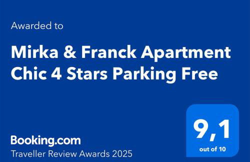 Mirka & Franck AIRCON CLIM, Apartment Chic, Parking Free, Avantages Packs Bookables - Foto 31