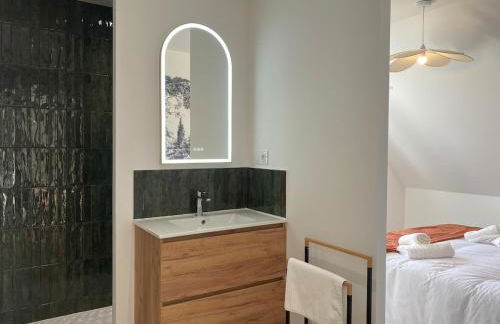 Villa d'exception piscine interieure plage à 300m 14 personnes - Foto 17