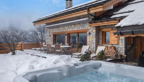 Chalet moderne avec jacuzzi et animaux admis, proche pistes Méribel - FR-1-566-56 - Foto 2