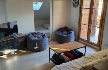 Duplex les Myrtilles LES CARROZ centre station - Photo 9