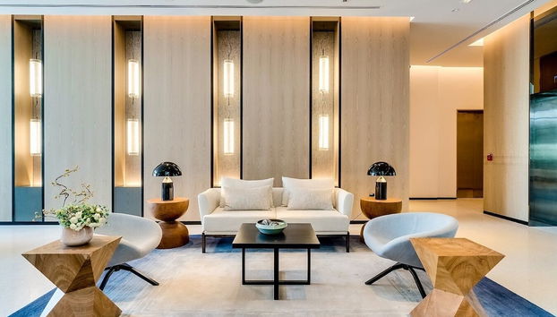 Zona de estar del vestíbulo