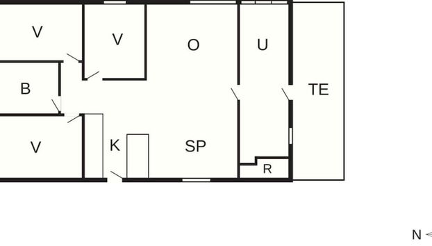 6 Person Holiday Home in Nordborg - Foto 2, Plano