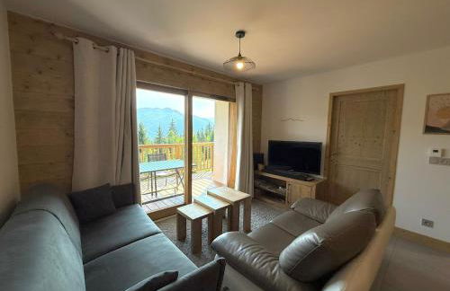 Appartement neuf 3 pièces, 6 pers, terrasse, parking, Les Saisies - FR-1-293-412 - Foto 5